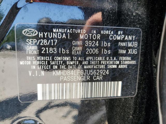 Photo 11 VIN: KMHD84LF9JU562924 - HYUNDAI ELANTRA 