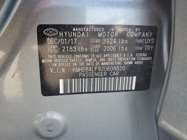 Photo 11 VIN: KMHD84LF9JU608820 - HYUNDAI ELANTRA SE 