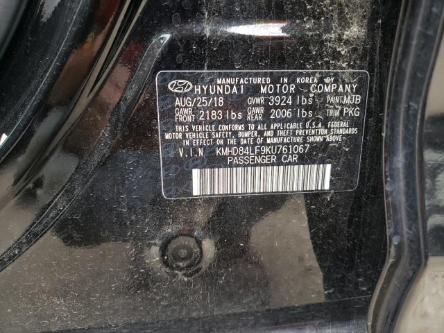 Photo 9 VIN: KMHD84LF9KU761067 - HYUNDAI ELANTRA SE 