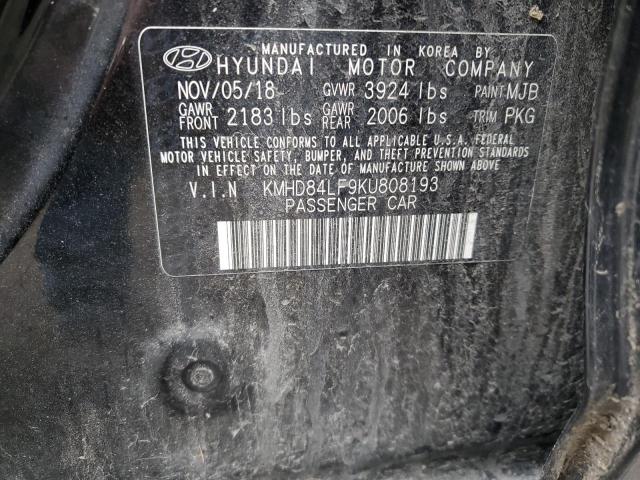 Photo 11 VIN: KMHD84LF9KU808193 - HYUNDAI ELANTRA SE 