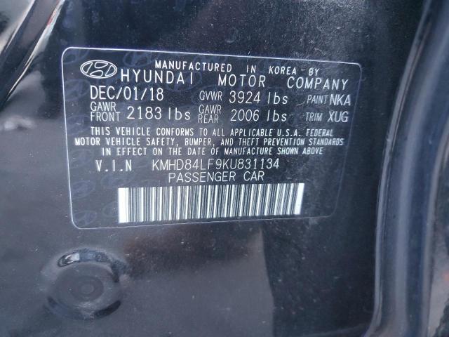 Photo 12 VIN: KMHD84LF9KU831134 - HYUNDAI ELANTRA 