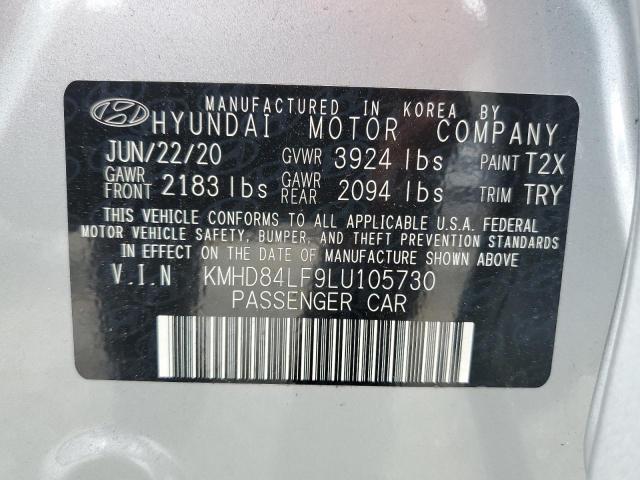 Photo 11 VIN: KMHD84LF9LU105730 - HYUNDAI ELANTRA SE 