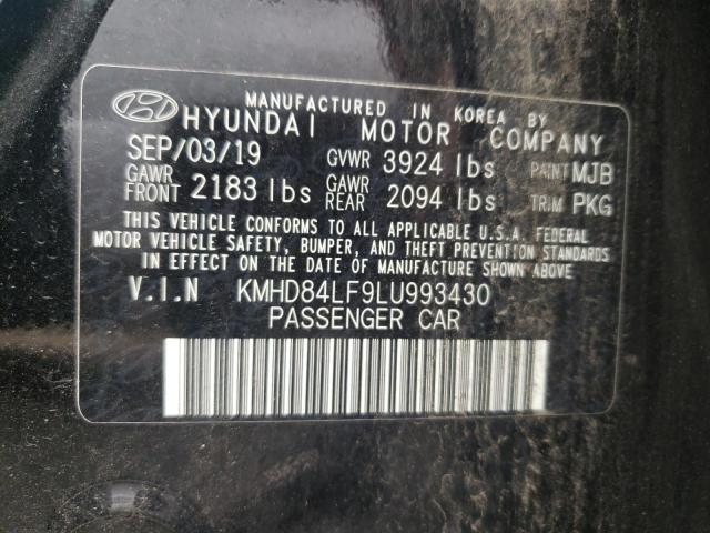 Photo 11 VIN: KMHD84LF9LU993430 - HYUNDAI ELANTRA 