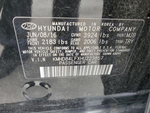 Photo 11 VIN: KMHD84LFXHU223857 - HYUNDAI ELANTRA SE 