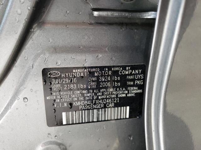 Photo 9 VIN: KMHD84LFXHU246121 - HYUNDAI ELANTRA SE 