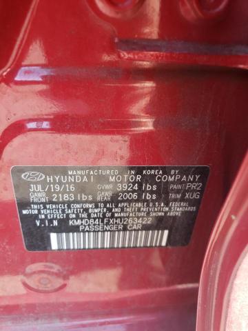 Photo 9 VIN: KMHD84LFXHU263422 - HYUNDAI ELANTRA SE 