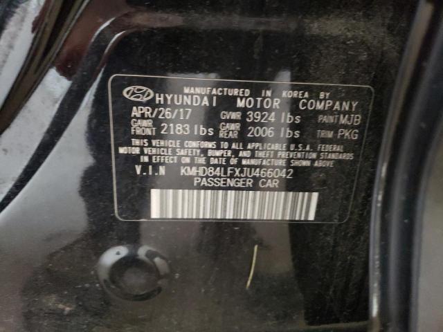 Photo 11 VIN: KMHD84LFXJU466042 - HYUNDAI ELANTRA SE 