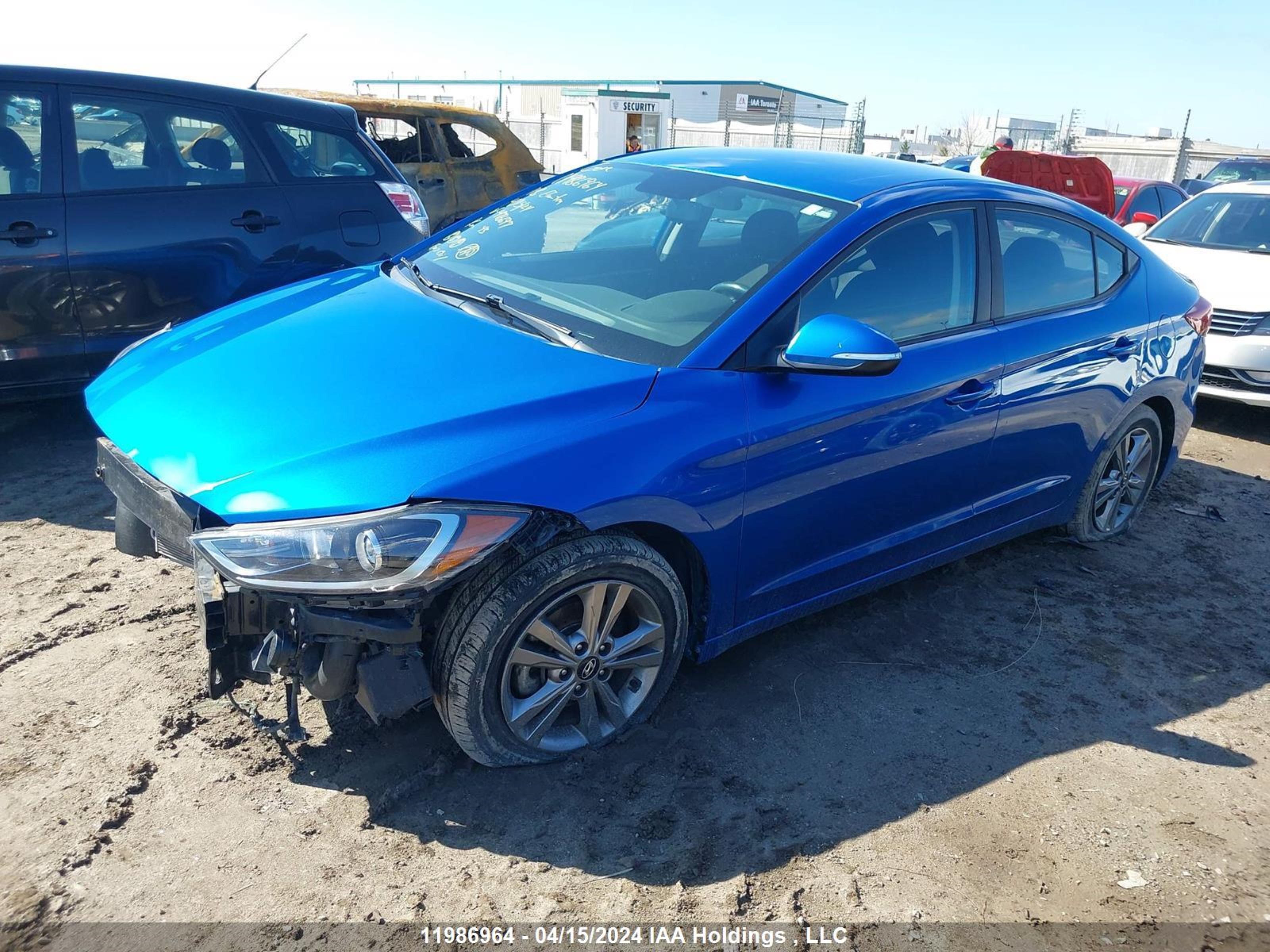 Photo 1 VIN: KMHD84LFXJU476697 - HYUNDAI ELANTRA 