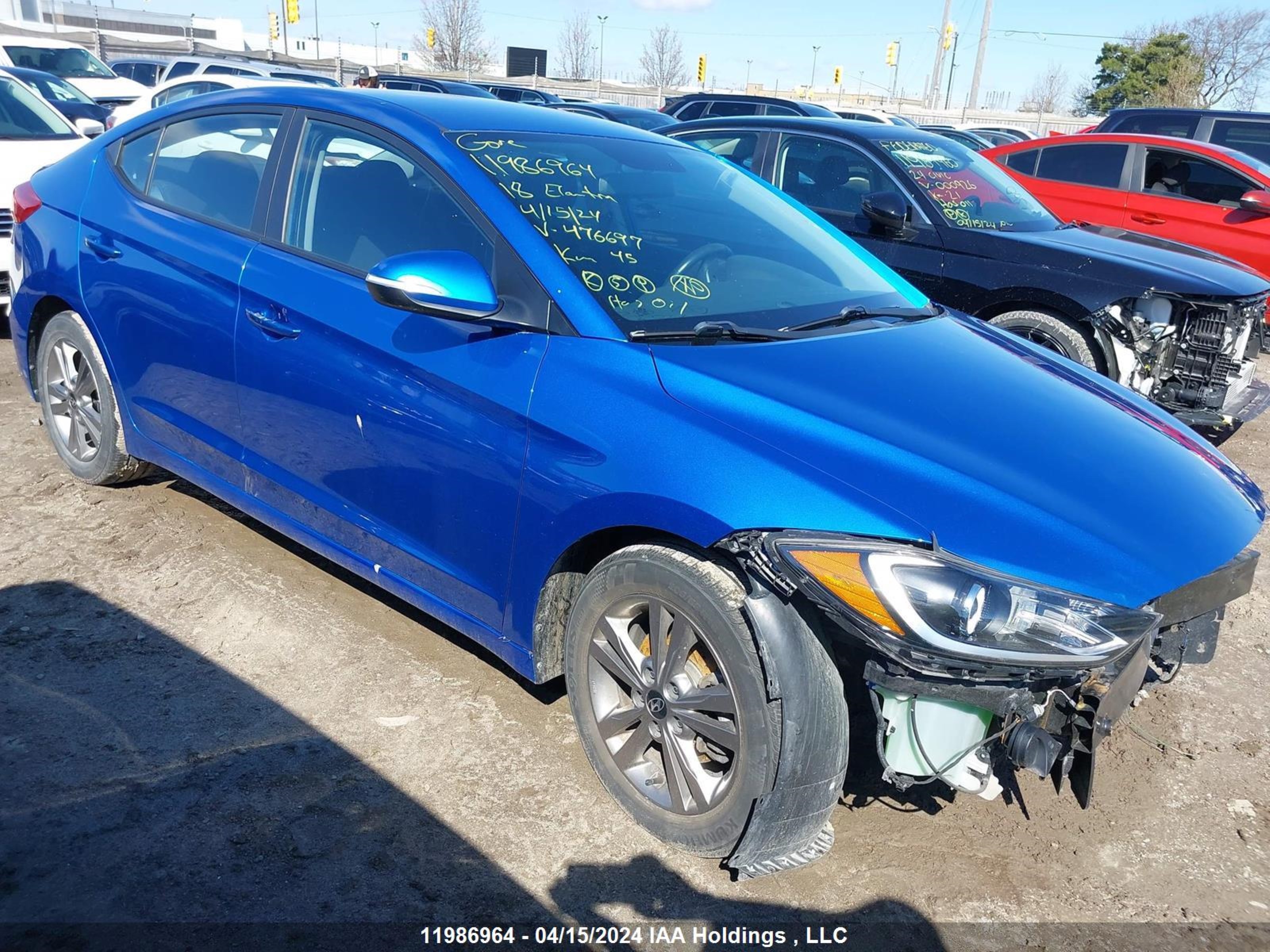 Photo 13 VIN: KMHD84LFXJU476697 - HYUNDAI ELANTRA 