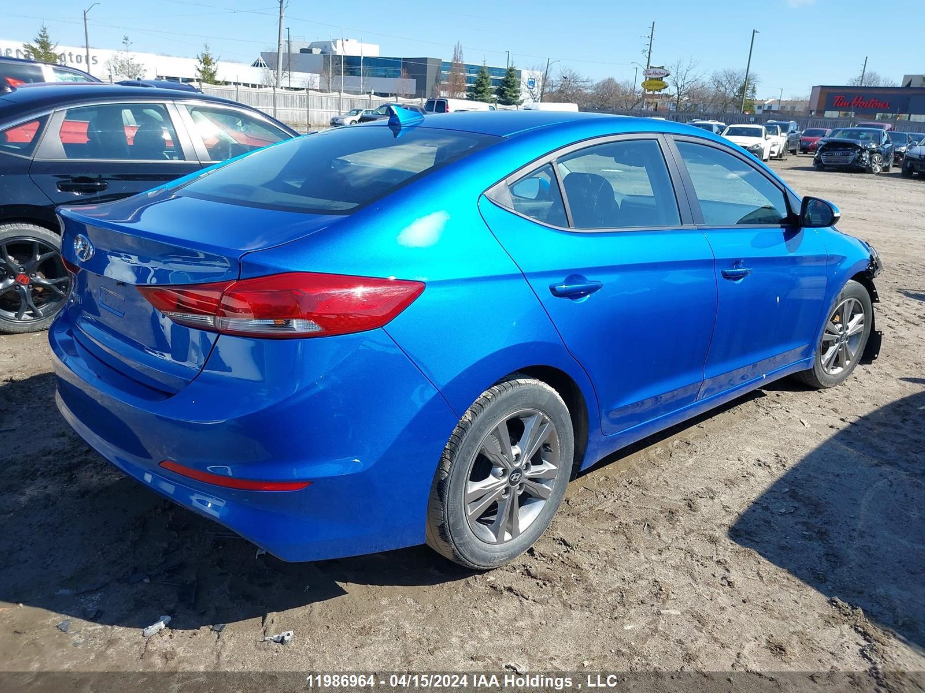 Photo 3 VIN: KMHD84LFXJU476697 - HYUNDAI ELANTRA 