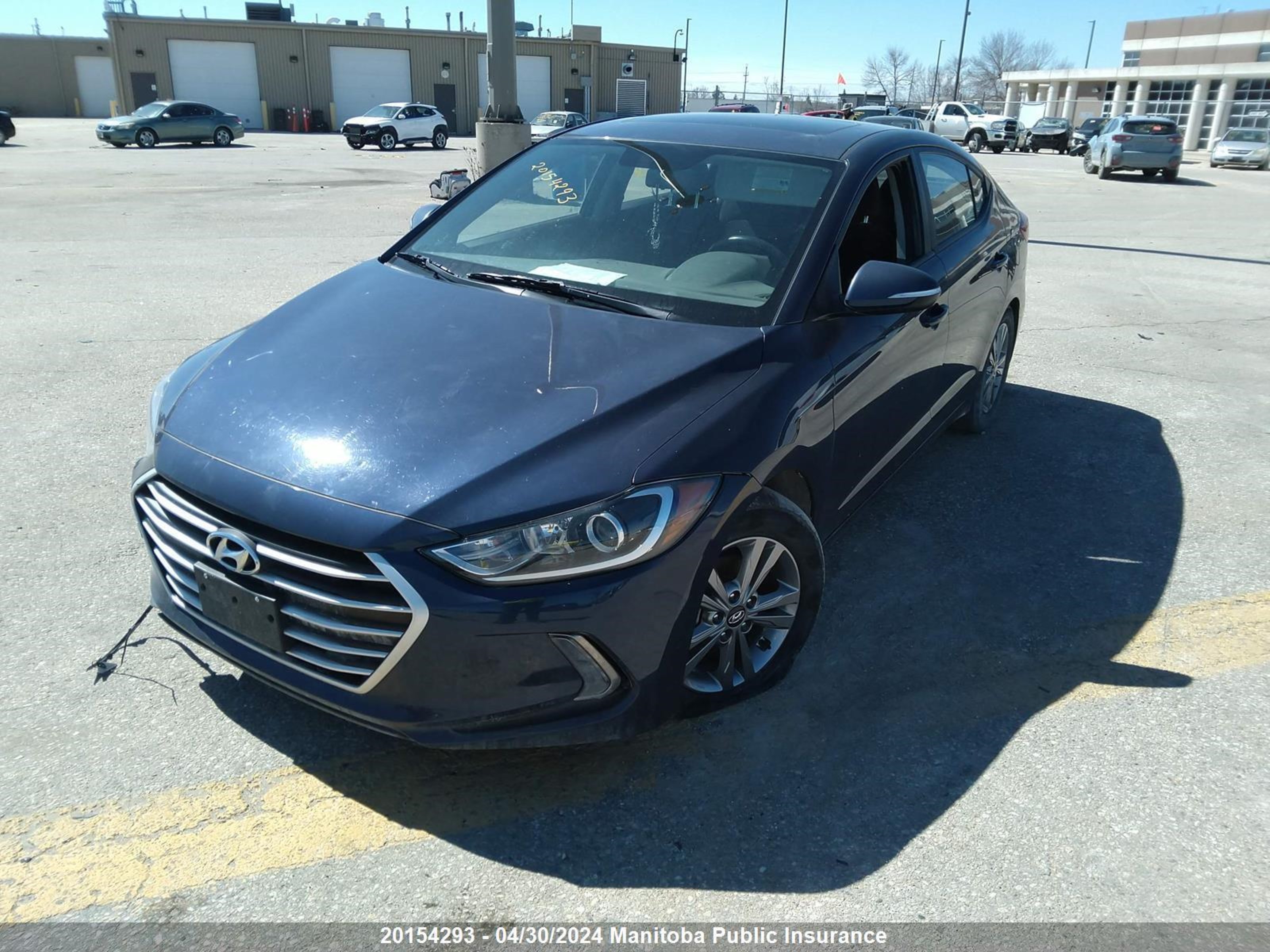 Photo 1 VIN: KMHD84LFXJU548983 - HYUNDAI ELANTRA 