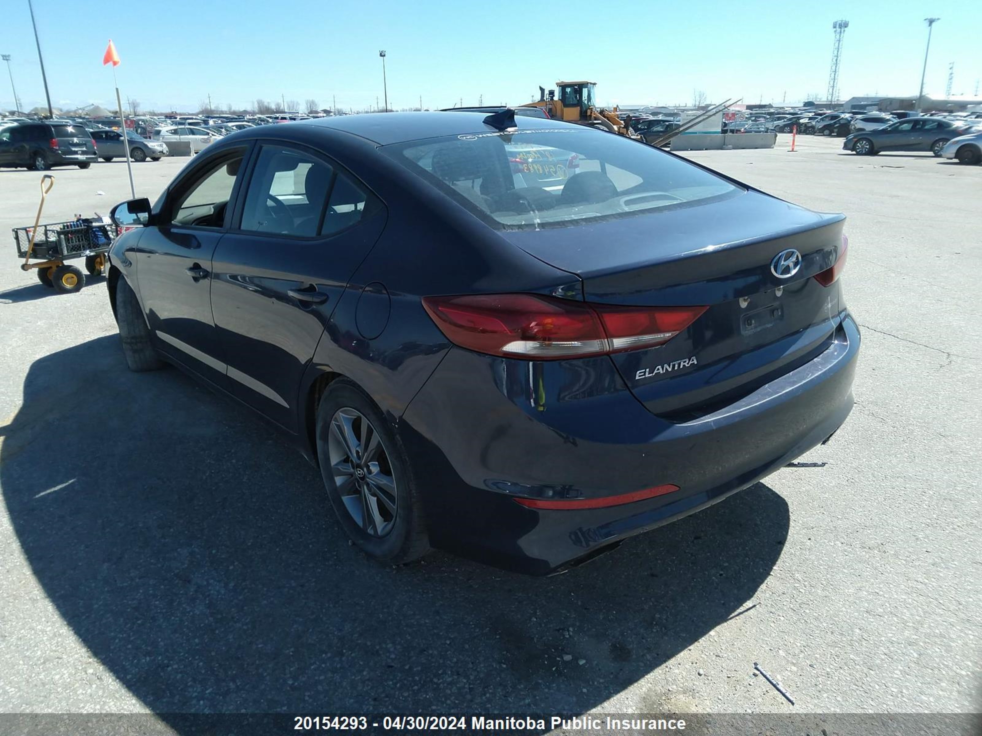 Photo 2 VIN: KMHD84LFXJU548983 - HYUNDAI ELANTRA 