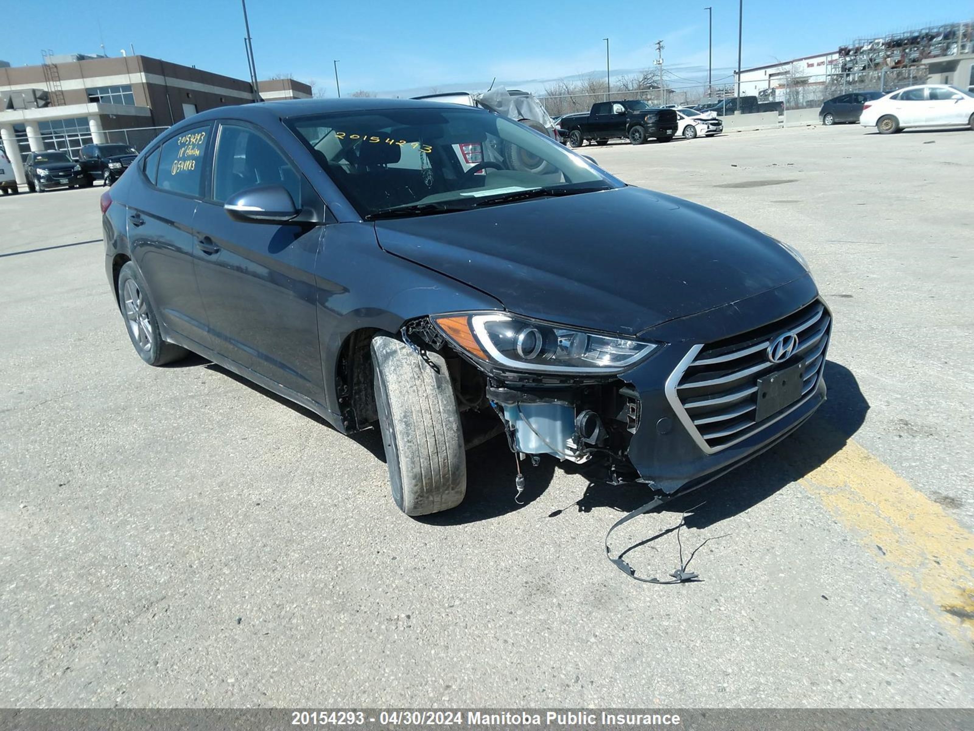 Photo 5 VIN: KMHD84LFXJU548983 - HYUNDAI ELANTRA 