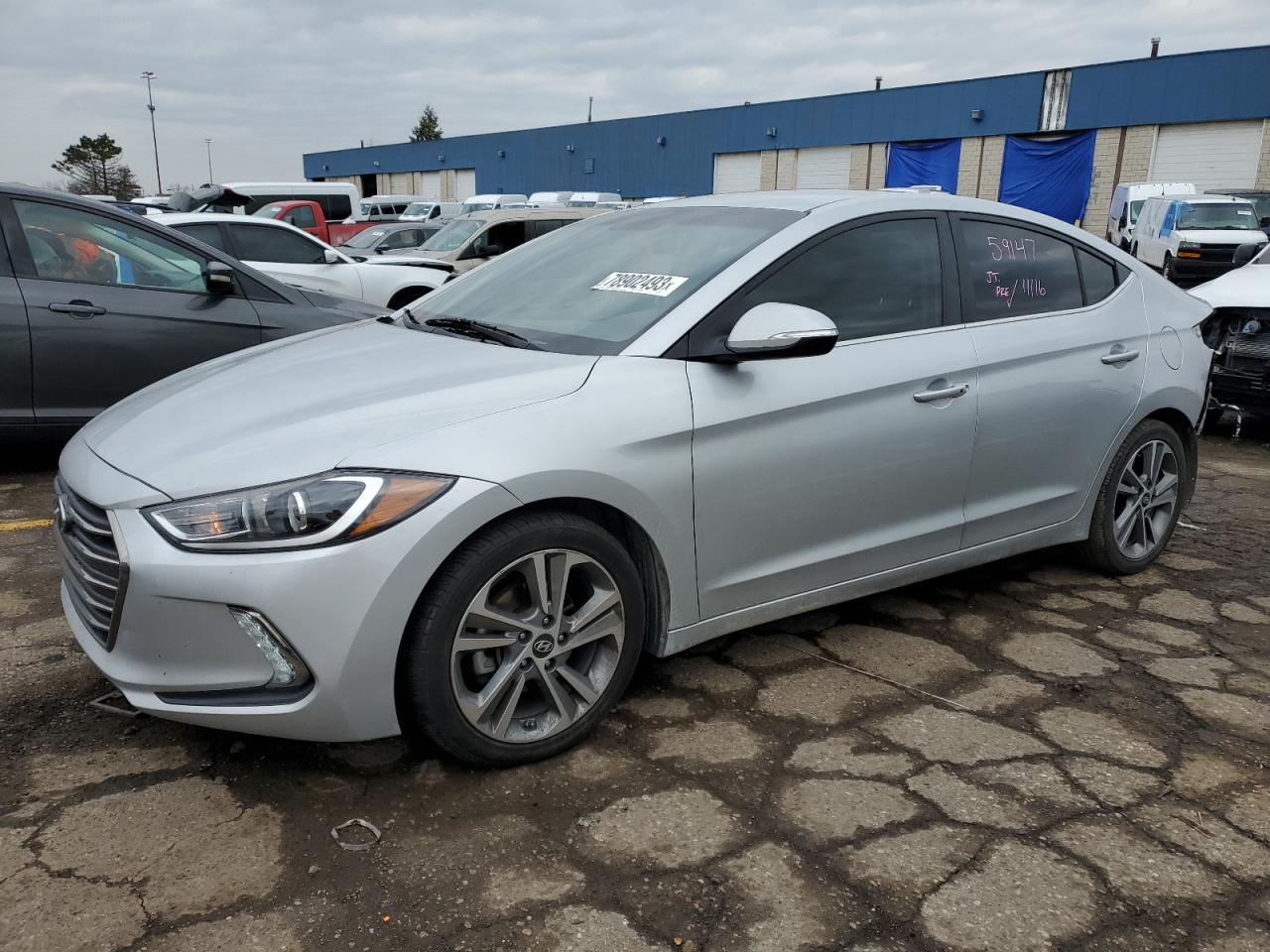 Photo 1 VIN: KMHD84LFXJU612651 - HYUNDAI ELANTRA 