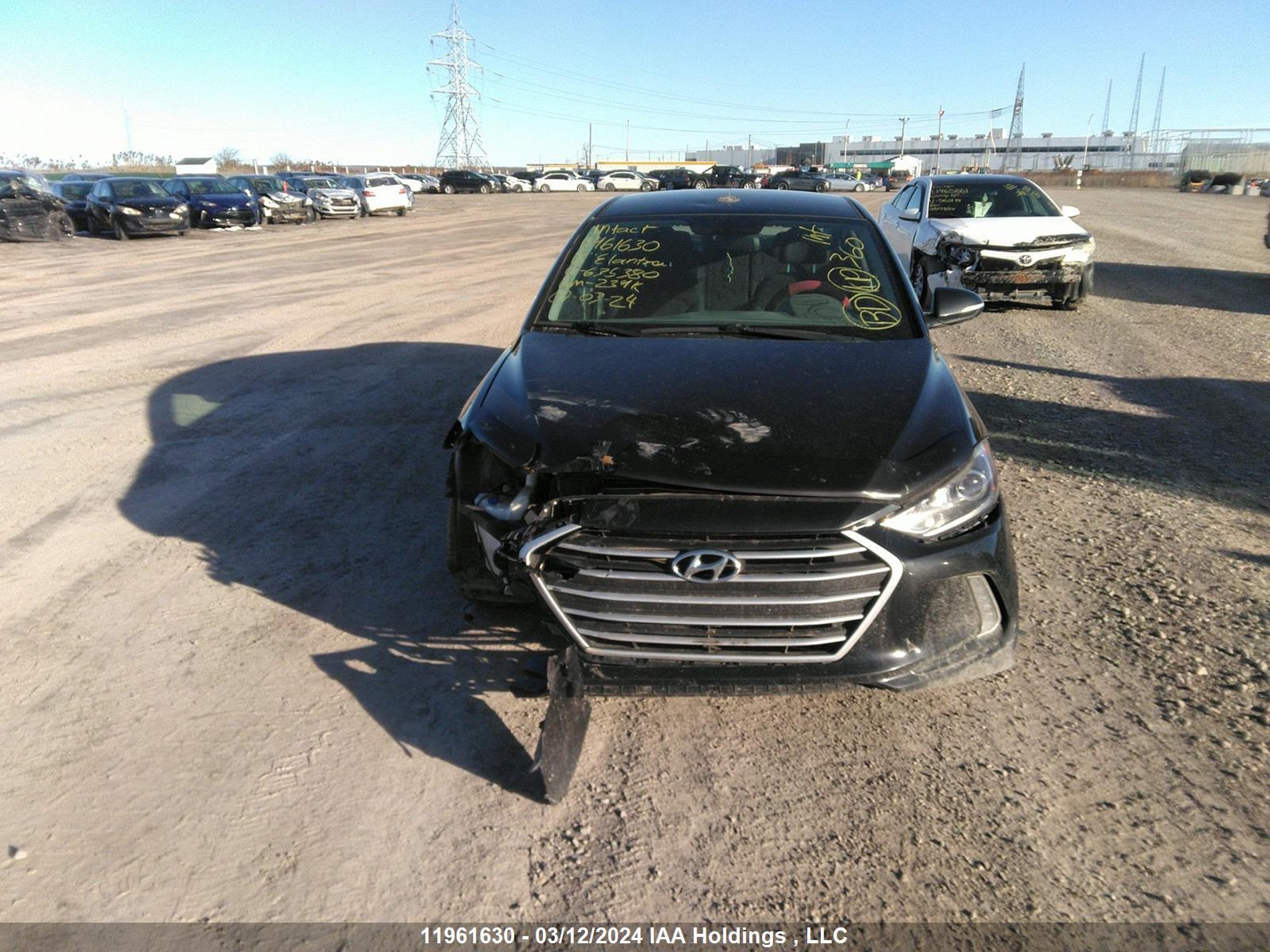 Photo 12 VIN: KMHD84LFXJU635380 - HYUNDAI ELANTRA 