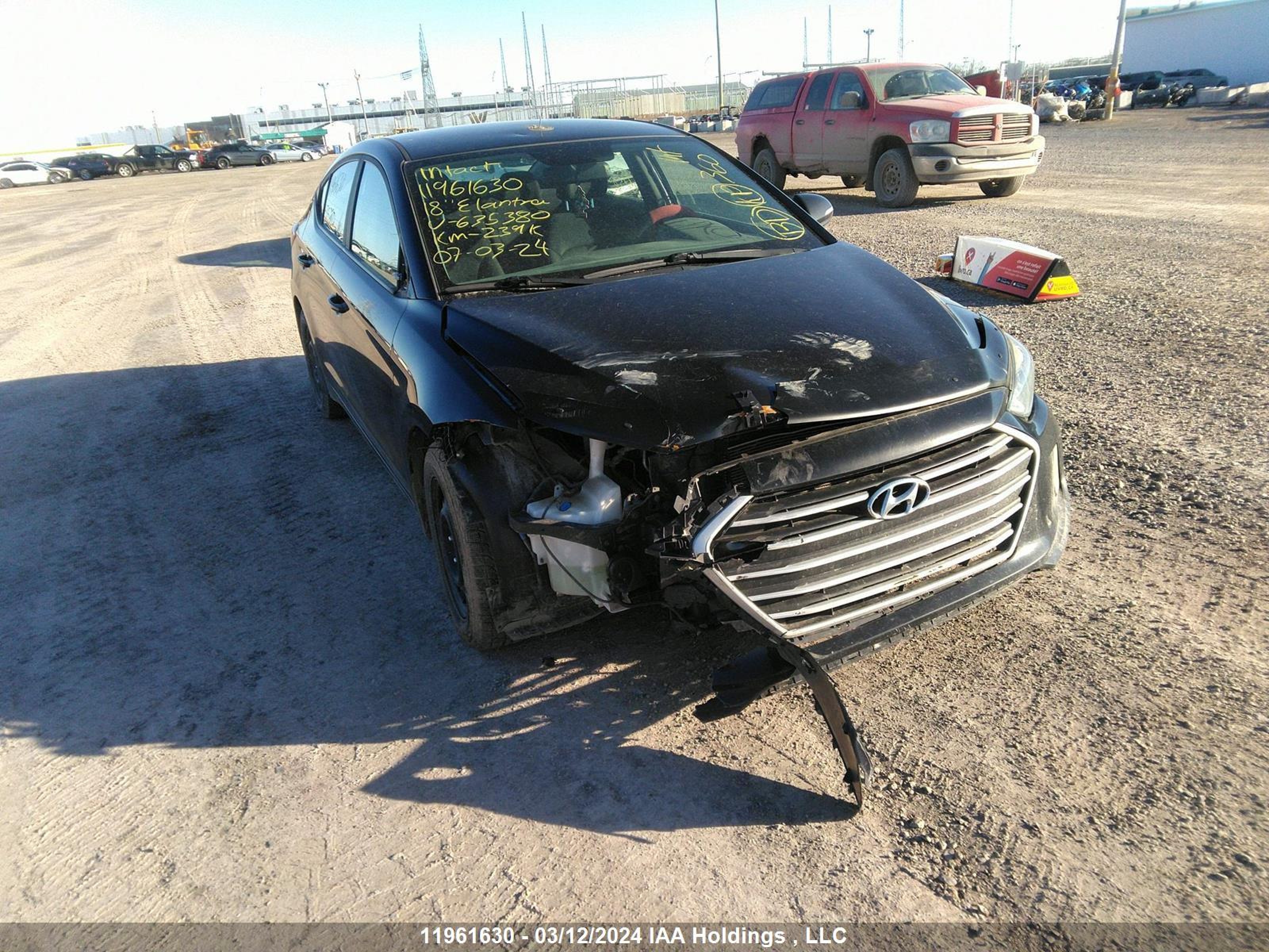 Photo 5 VIN: KMHD84LFXJU635380 - HYUNDAI ELANTRA 