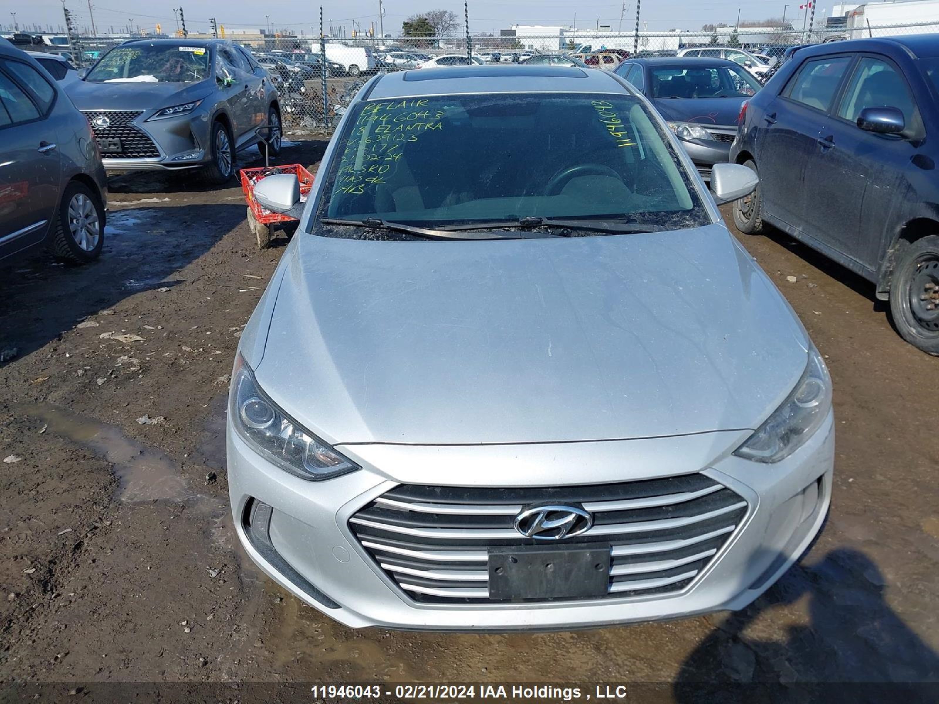 Photo 11 VIN: KMHD84LFXJU639123 - HYUNDAI ELANTRA 