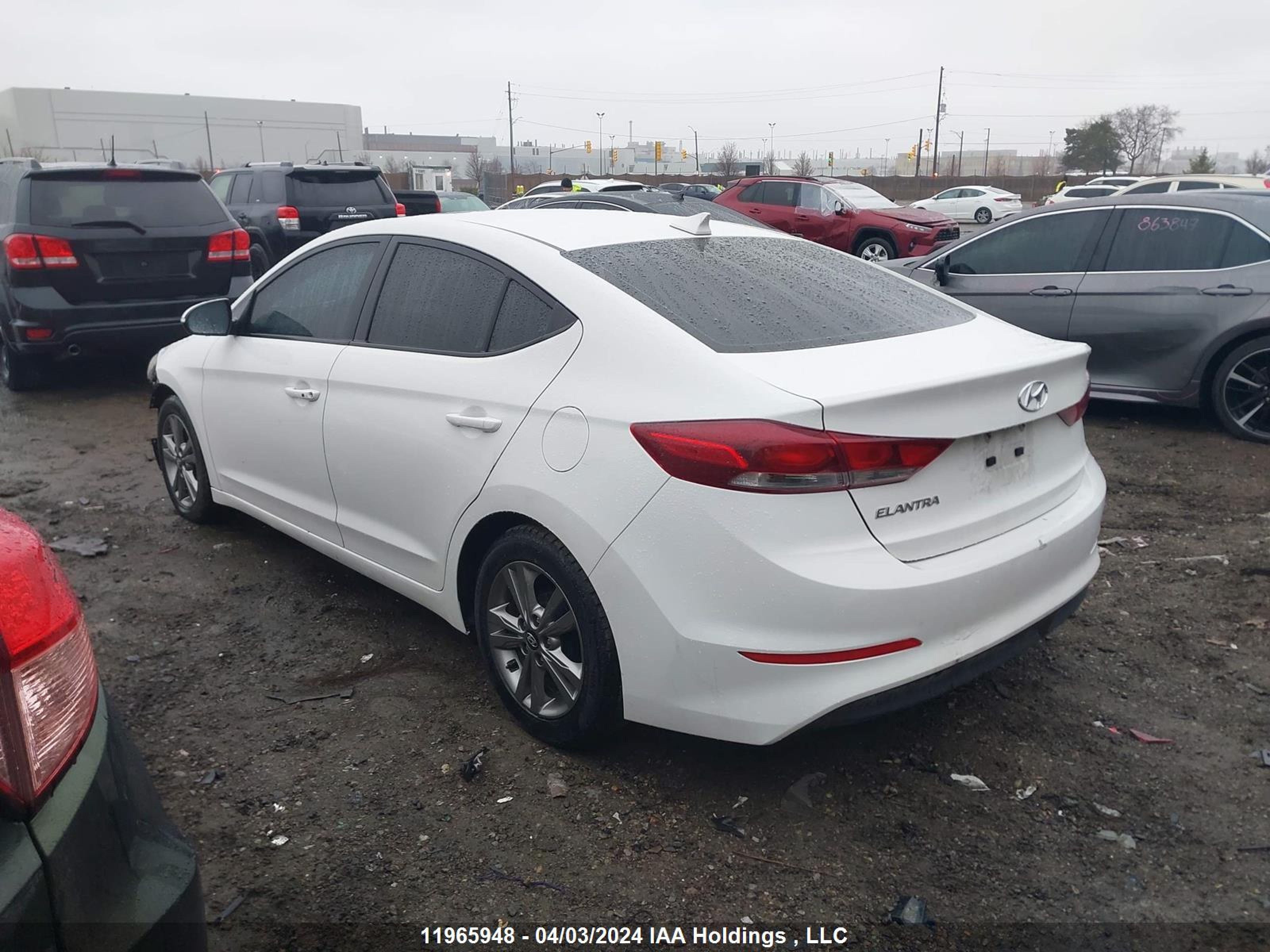 Photo 2 VIN: KMHD84LFXJU697426 - HYUNDAI ELANTRA 