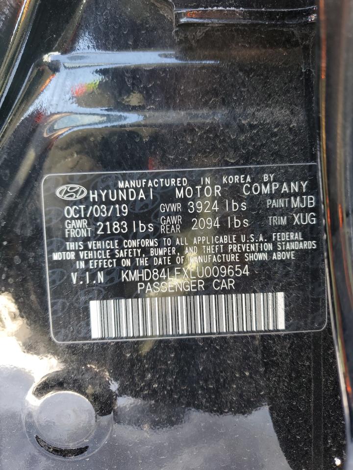 Photo 11 VIN: KMHD84LFXLU009654 - HYUNDAI ELANTRA 