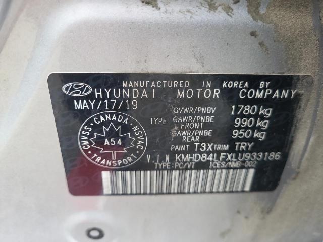 Photo 11 VIN: KMHD84LFXLU933186 - HYUNDAI ELANTRA SE 