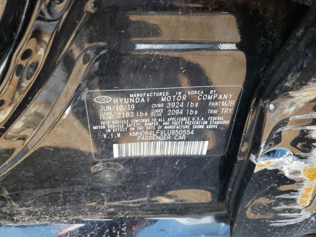 Photo 9 VIN: KMHD84LFXLU950554 - HYUNDAI ELANTRA SE 