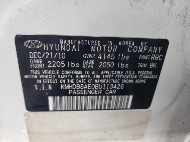 Photo 9 VIN: KMHDB8AE0BU113426 - HYUNDAI ELANTRA TO 