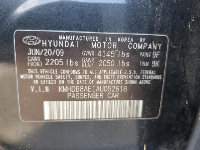 Photo 12 VIN: KMHDB8AE1AU052618 - HYUNDAI ELANTRA 