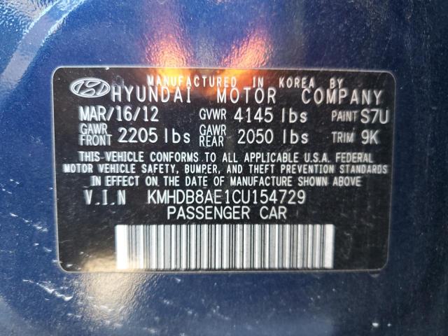 Photo 9 VIN: KMHDB8AE1CU154729 - HYUNDAI ELANTRA TO 