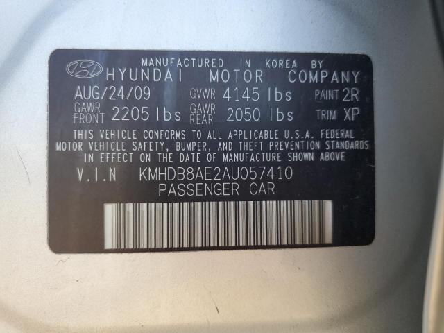 Photo 11 VIN: KMHDB8AE2AU057410 - HYUNDAI ELANTRA 