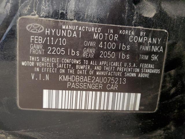 Photo 11 VIN: KMHDB8AE2AU075213 - HYUNDAI ELANTRA TO 