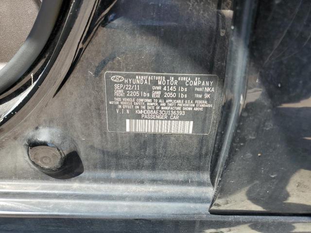 Photo 11 VIN: KMHDB8AE3CU136393 - HYUNDAI ELANTRA TO 