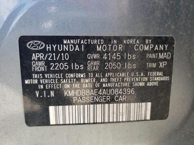 Photo 11 VIN: KMHDB8AE4AU084396 - HYUNDAI ELANTRA 