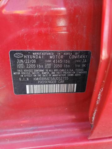 Photo 12 VIN: KMHDB8AE5AU052735 - HYUNDAI ELANTRA 