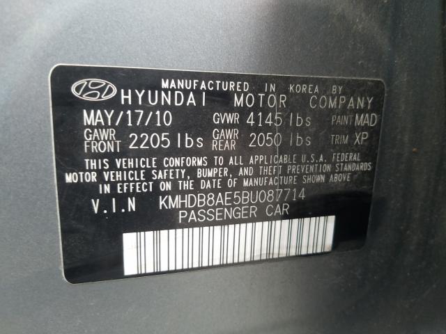 Photo 9 VIN: KMHDB8AE5BU087714 - HYUNDAI ELANTRA TO 