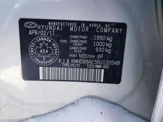 Photo 11 VIN: KMHDB8AE5BU120548 - HYUNDAI ELANTRA TO 