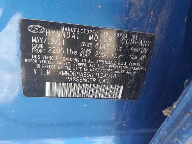 Photo 11 VIN: KMHDB8AE5BU124048 - HYUNDAI ELANTRA 