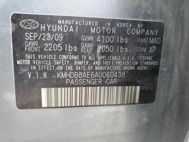 Photo 11 VIN: KMHDB8AE6AU060438 - HYUNDAI ELANTRA TO 