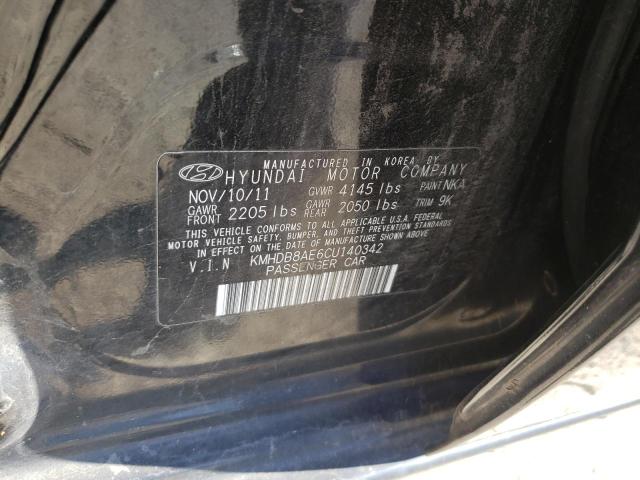 Photo 9 VIN: KMHDB8AE6CU140342 - HYUNDAI ELANTRA TO 