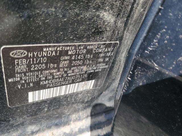 Photo 11 VIN: KMHDB8AE7AU075126 - HYUNDAI ELANTRA 