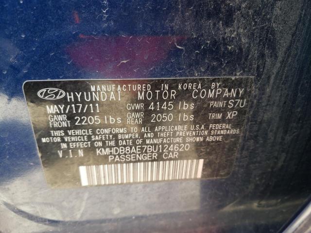 Photo 9 VIN: KMHDB8AE7BU124620 - HYUNDAI ELANTRA TO 