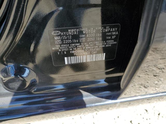 Photo 11 VIN: KMHDB8AE7CU154587 - HYUNDAI ELANTRA 