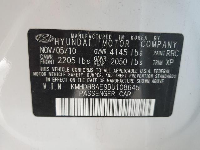 Photo 11 VIN: KMHDB8AE9BU108645 - HYUNDAI ELANTRA 