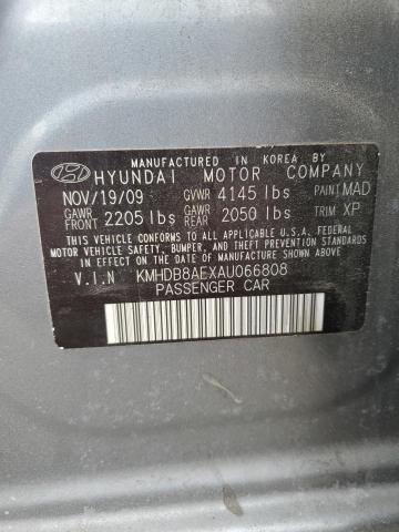 Photo 12 VIN: KMHDB8AEXAU066808 - HYUNDAI ELANTRA TO 