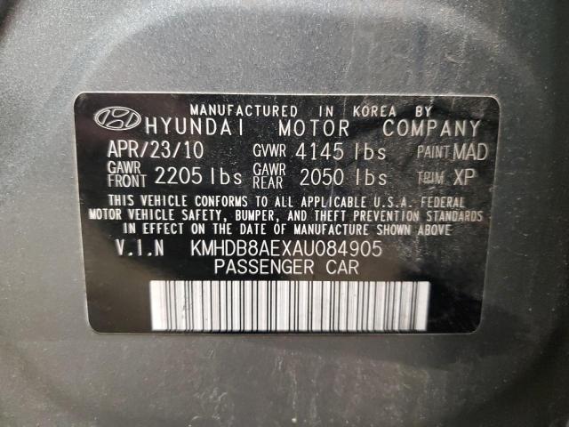 Photo 11 VIN: KMHDB8AEXAU084905 - HYUNDAI ELANTRA 