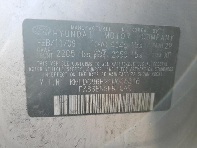 Photo 11 VIN: KMHDC86E29U036316 - HYUNDAI ELANTRA 