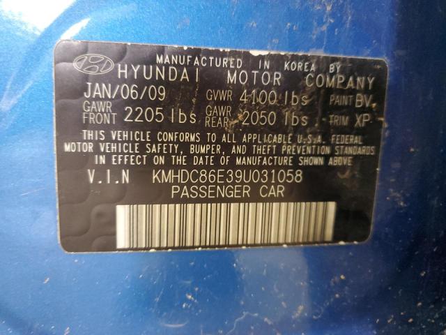 Photo 11 VIN: KMHDC86E39U031058 - HYUNDAI ELANTRA TO 