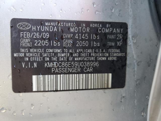 Photo 11 VIN: KMHDC86E59U038996 - HYUNDAI ELANTRA TO 