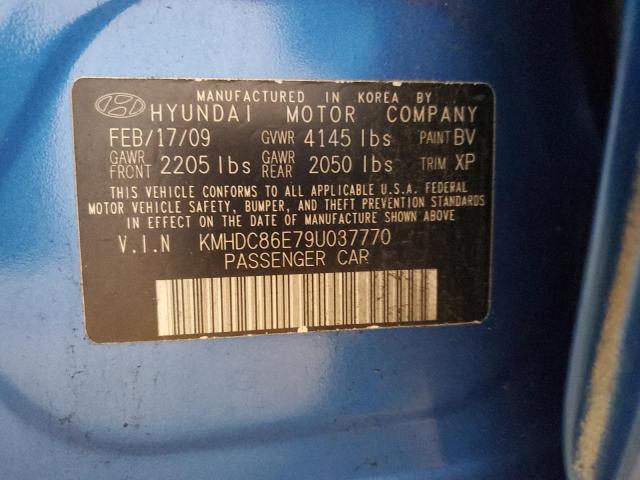 Photo 11 VIN: KMHDC86E79U037770 - HYUNDAI ELANTRA TO 