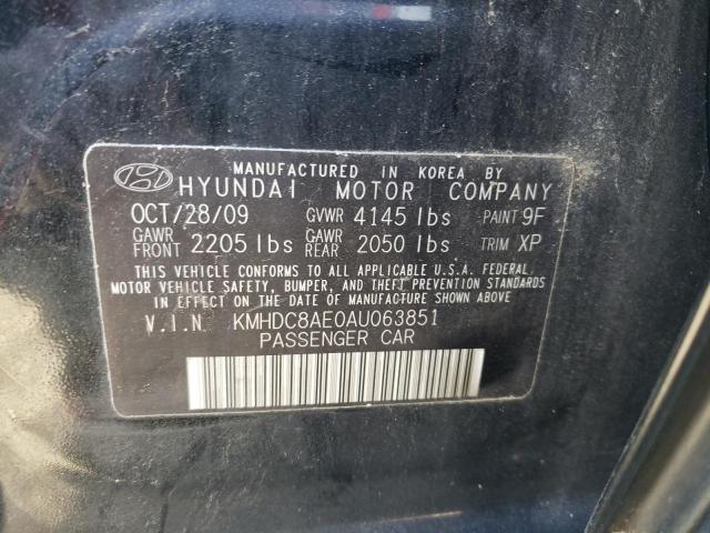 Photo 11 VIN: KMHDC8AE0AU063851 - HYUNDAI ELANTRA TO 