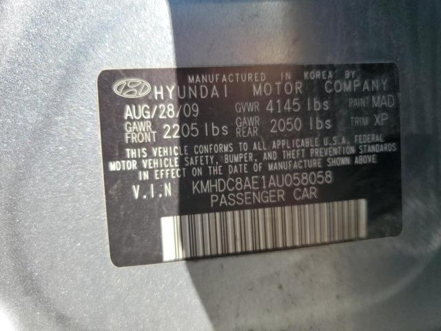 Photo 11 VIN: KMHDC8AE1AU058058 - HYUNDAI ELANTRA TO 